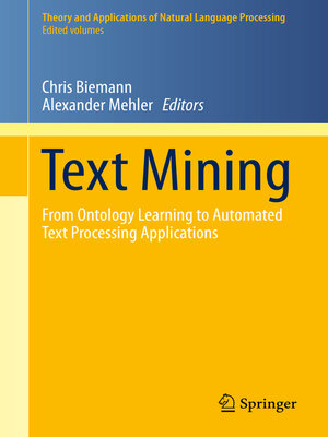 cover image of Text Mining